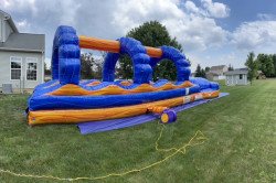 slip20n20slide204 1688679479 36' Duel Lava Slip Slide & Dip with Pool