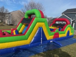 Obsacle206 1707343513 40' Inflatable Obstacle Course 2-Lane Challenge